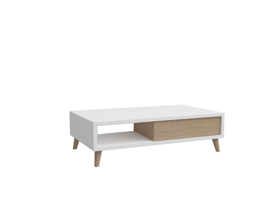 MESA CENTRO COM GAVETA TRE